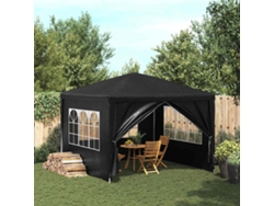 Carpa para fiestas de 3x3 m, color antracita