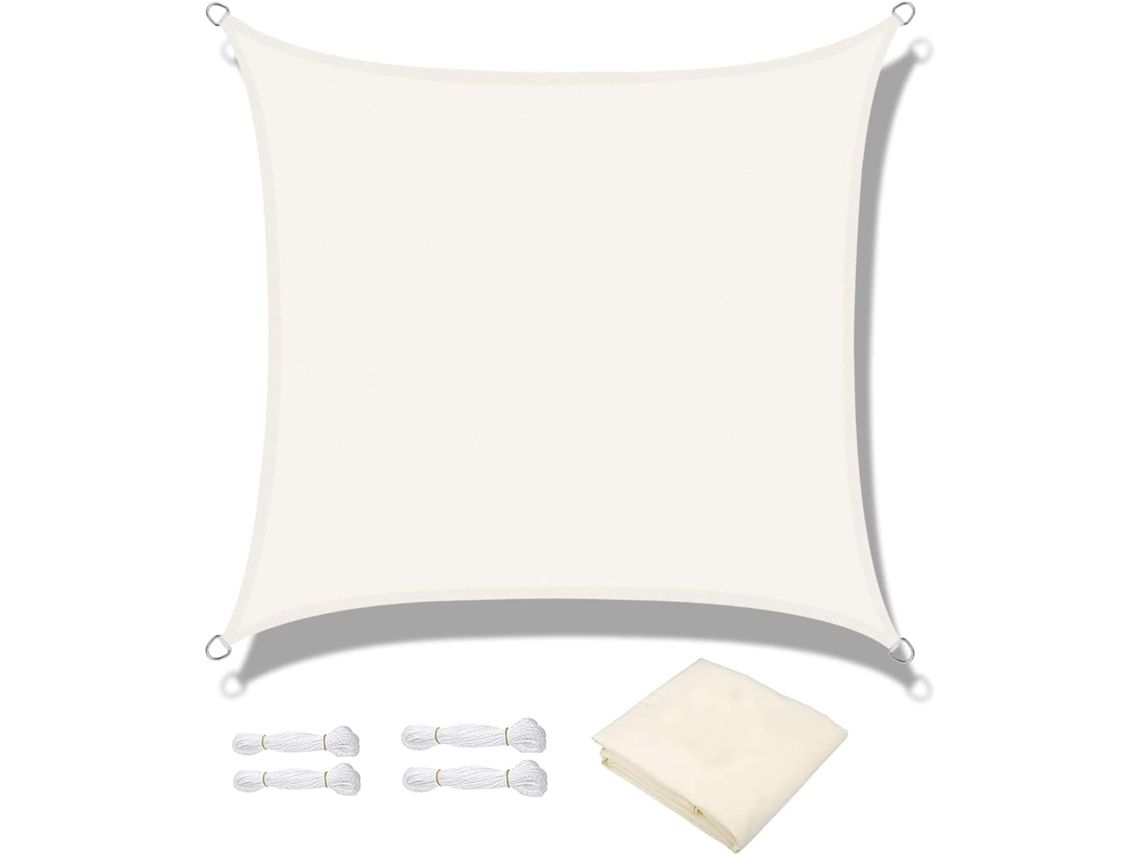 Vela De Sombra Rectangular Impermeable Resistente Uv, Protección