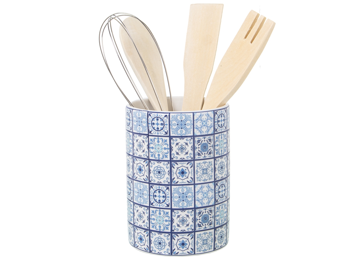 Portautensilios Azul DRW (10x15cm)