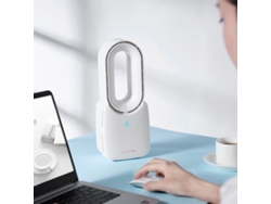 Mini Ventilador De Escritorio Eléctrico Portátil Silencioso Sin Aspas Con 4 Velocidades Y Puerto Usb Para Oficina Y Hogar.