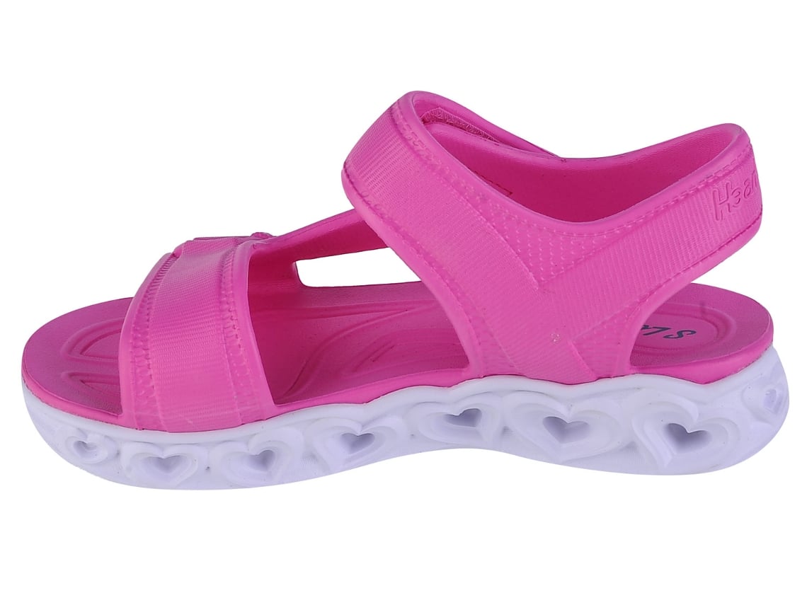 Sandalias SKECHERS Heart Lights Always para Nina 36 Rosa Worten.es