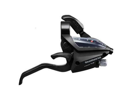Dedos Alavanca Do Freio Direito com Shifter Double St-Ef 2 Prateado 8Sshimano