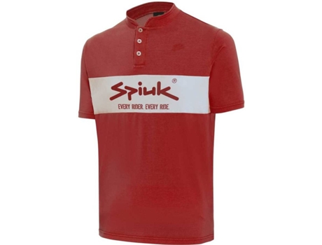 Polo de Hombre para Cicling SPIUK Town Rojo (S)