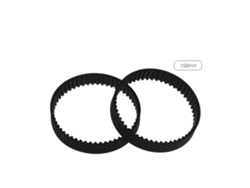 Pulsera de sincronización de goma GT2 con cierre para impresora 3D - Paquete de 2 piezas - Largo: 110-1220 mm Ancho: 6 mm