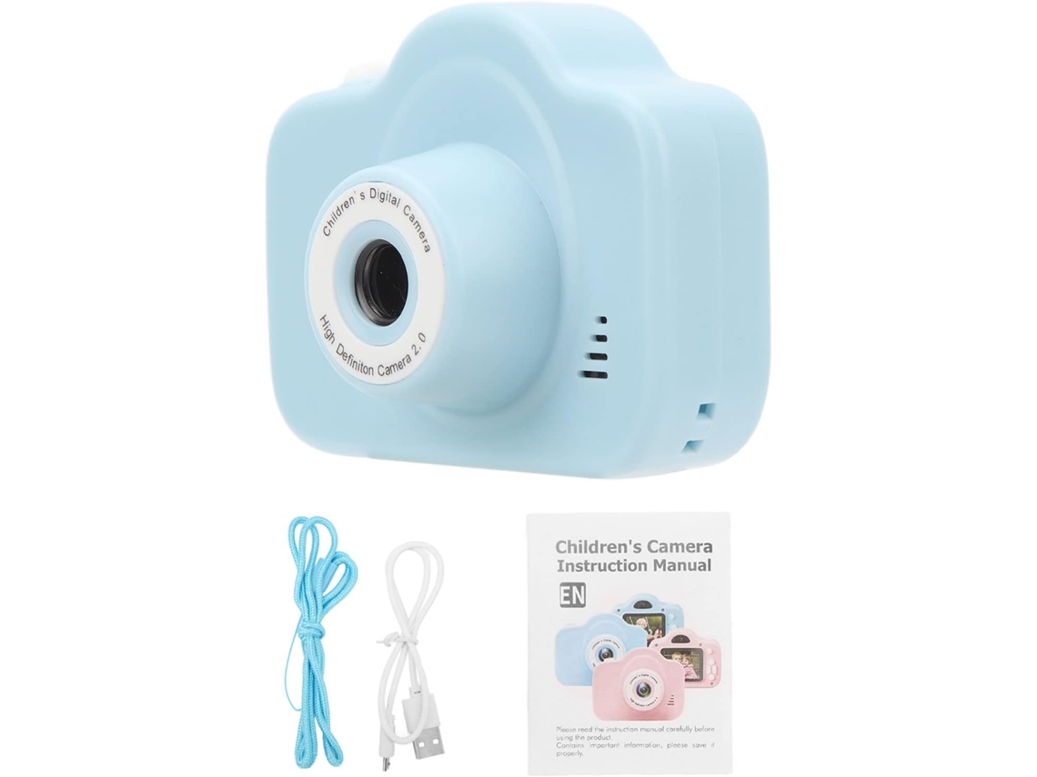 Cámara Digital Infantil De 2000 W, Hd, Doble Cámara Y Pantalla De 20 Pulgadas.
