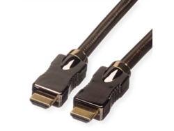 Cable ROLINE (HDMI - 15m - Negro)