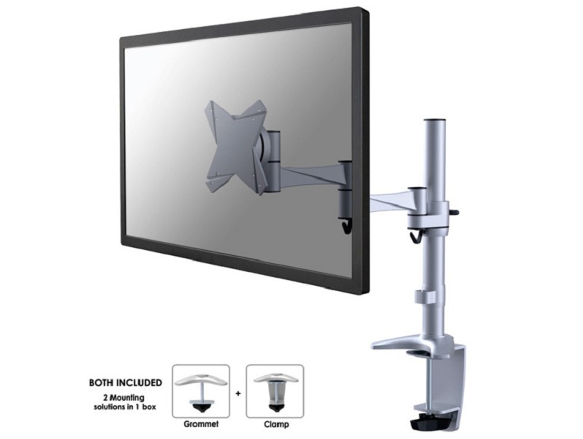 Soporte de Mesa NEWSTAR FPMA-D1330 (Ajustable - 10'' a 30'' - Hasta 9 kg)