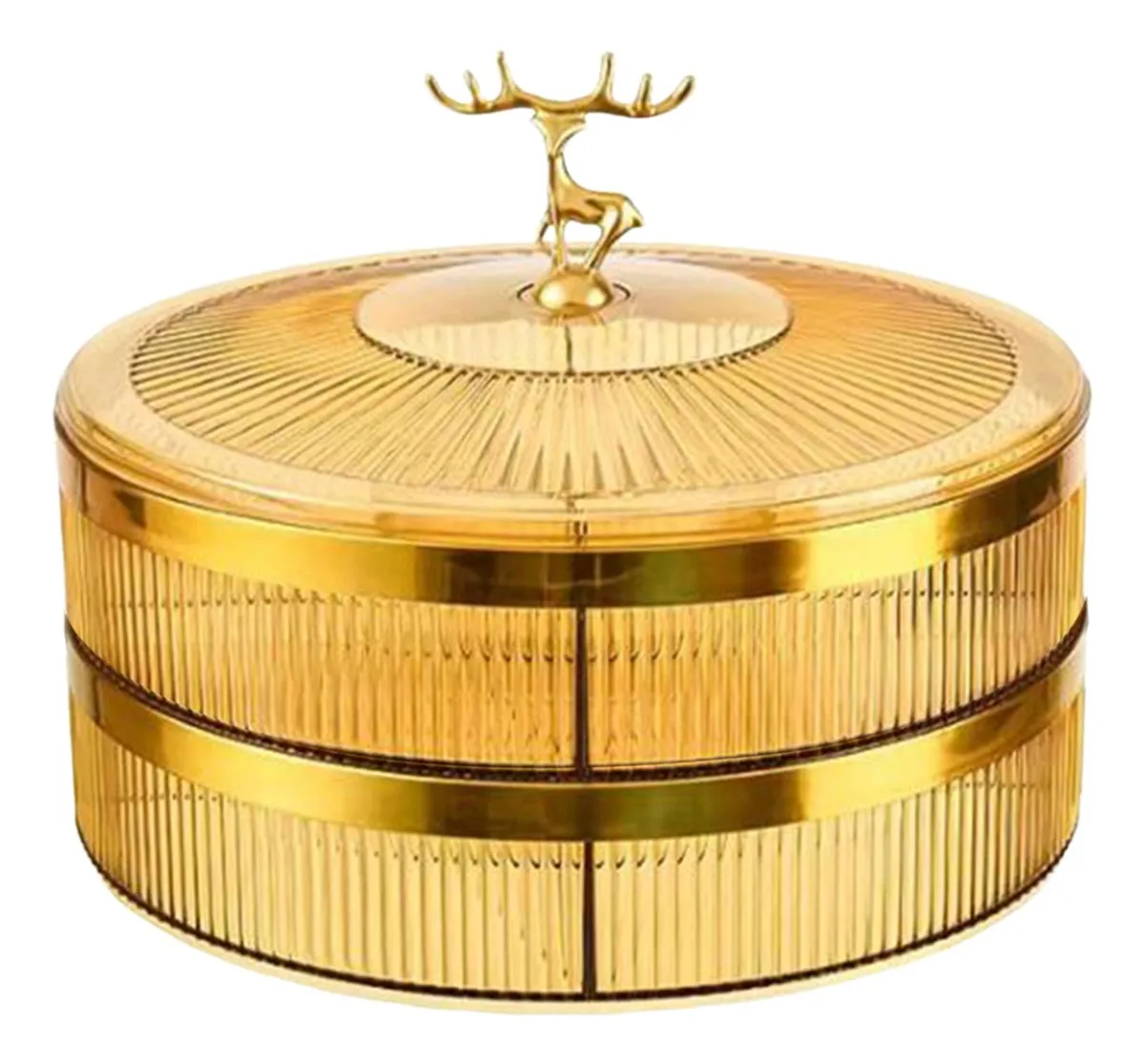 Bandeja para servir dividida, organizador de almacenamiento, Slowmoose
