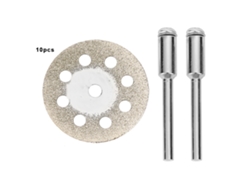 Disco De Corte Diamante Grit 150 Para Rotomartillo, Lija De Esmeril 25mm Hoja Rotatoria