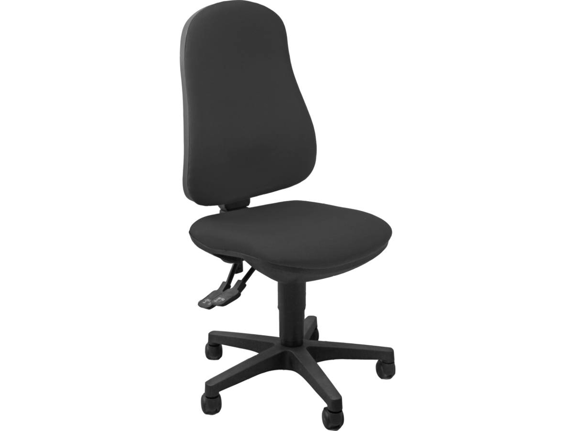 Silla de Escritorio Operativa UNIST Ariel AISY (Negro - Tapizada)