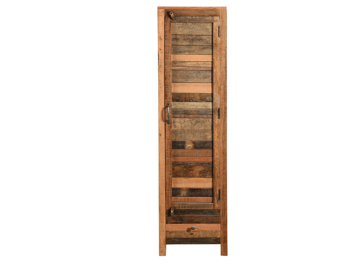 Signes Grimalt - Mueble Alto Salón | Armario Estrecho - 185 x 38 x 50 cm - Madera