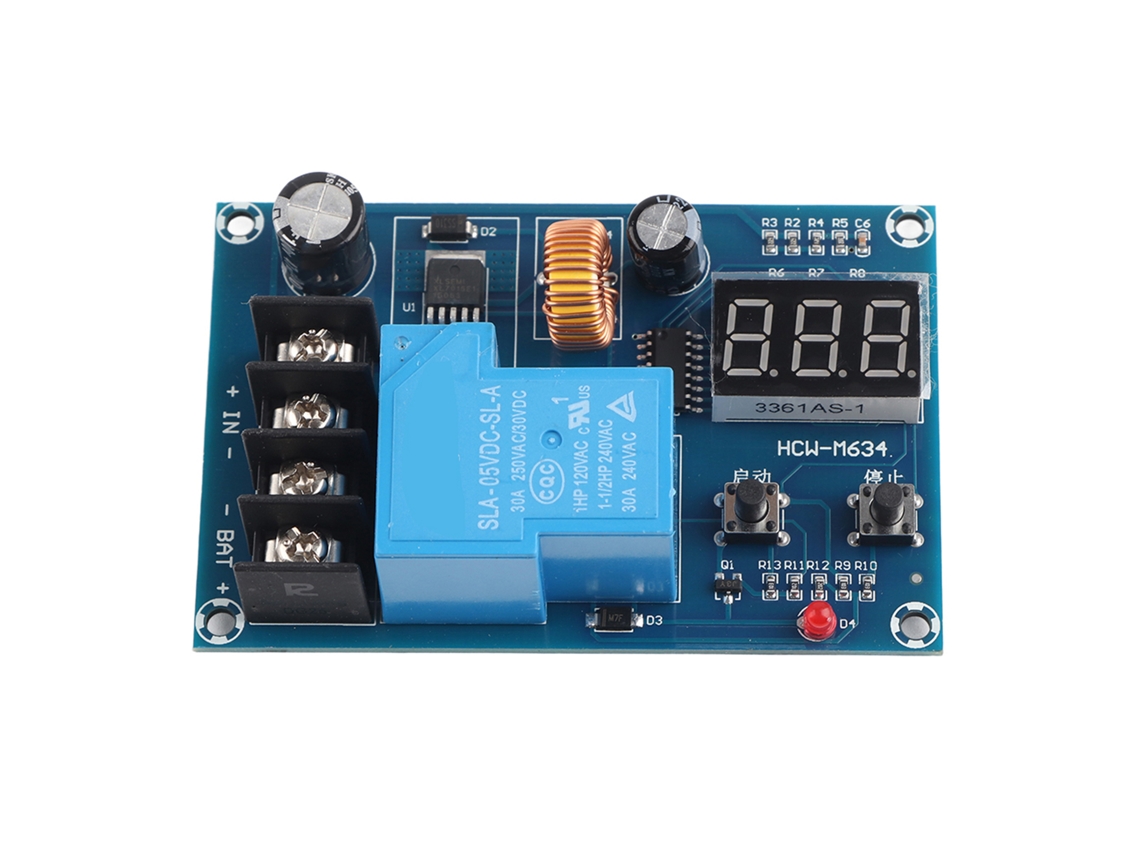 Módulo De Control De Carga Xh M604, Placa De Protección De Batería De 6-60 V Cc, Apagado Automático.