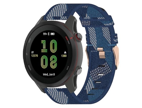 Correa De Reloj Inteligente Para Garmin Venu 2, Correa De Nailon Azul De 22Mm VENISYMLIS
