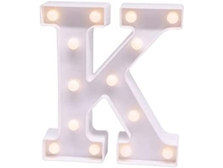 Letras Com Luzes Led Para Decoração De Interiores K