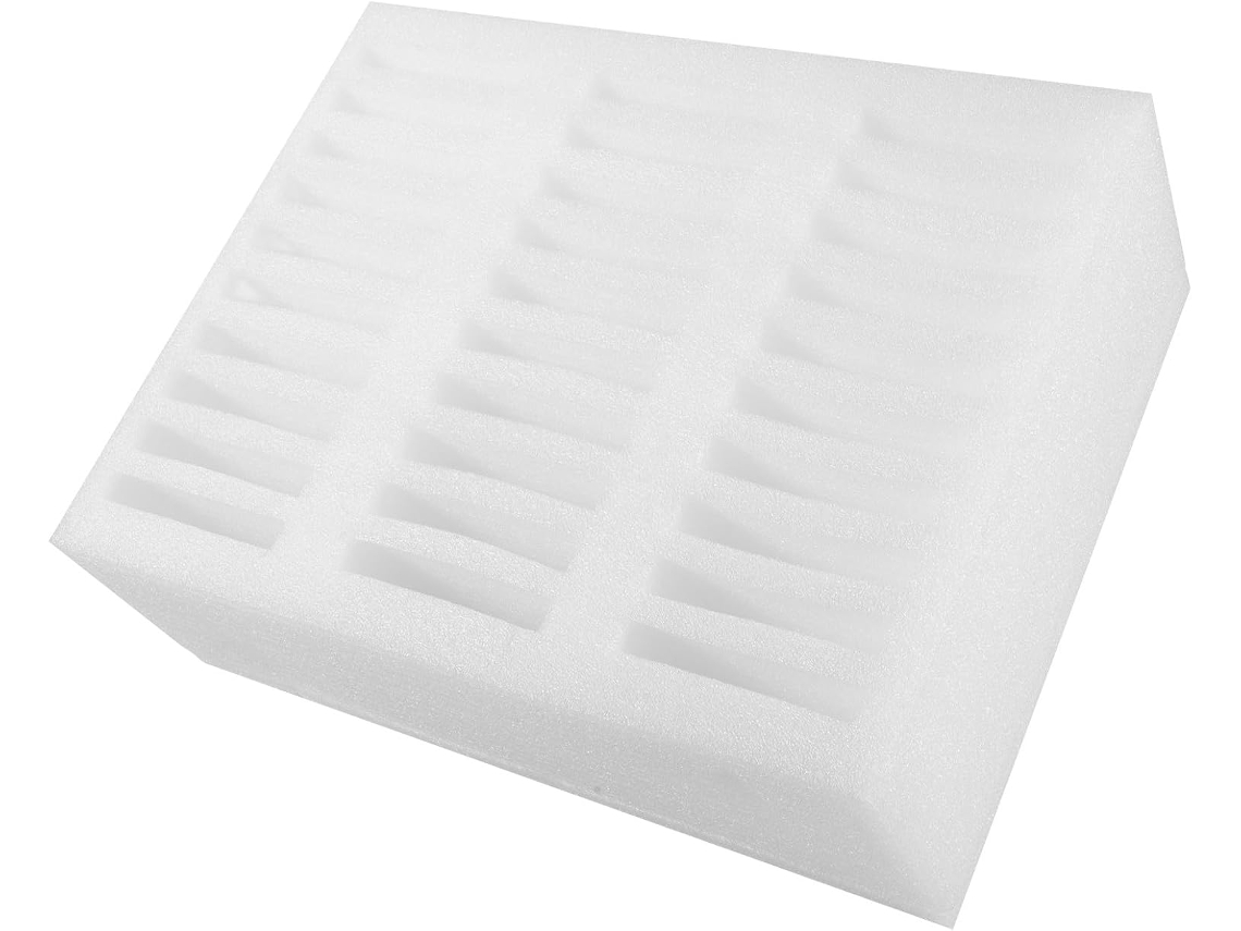 Caja De Almacenamiento De Espuma Con Múltiples Compartimentos Para Teléfono Móvil, Soporte Versátil.