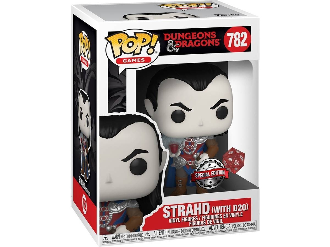 Figura FUNKO Pop! & Die: Dungeons & Dragons - Strahd (Metallic)
