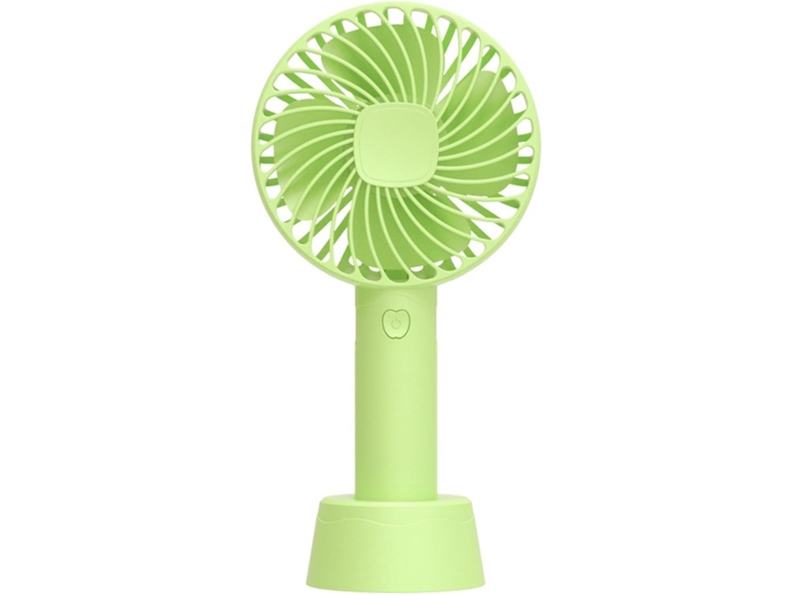 Ventilador De Escritorio Usb Ventilador Portátil Recargable Por Mini Para Refrigeración Aire Con Base 3