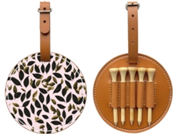 Bolsa Para Tees De Golf Material Pu Impermeable, Resistente Al Desgaste, A Prueba Humedad Clip Cinturón, Hebil
