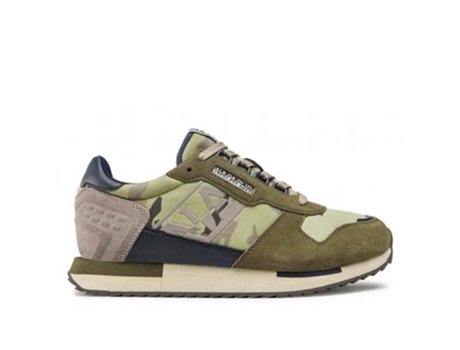 Zapatillas Deportivas NAPAPIJRI (Verde Azeitona, Verde -Tejido, Gamuza -45)