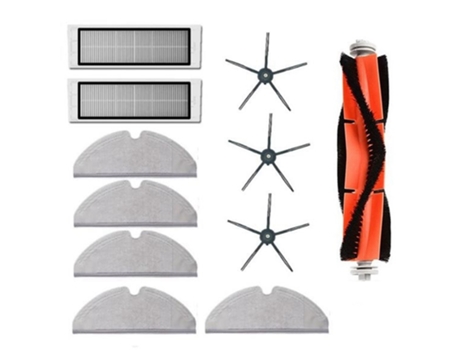 Filtro Hepa lavable con cepillo principal para Xiaomi Roborock S6 S60 S65 S5 S50 S55 Max T6, repuestos de paño de fregado