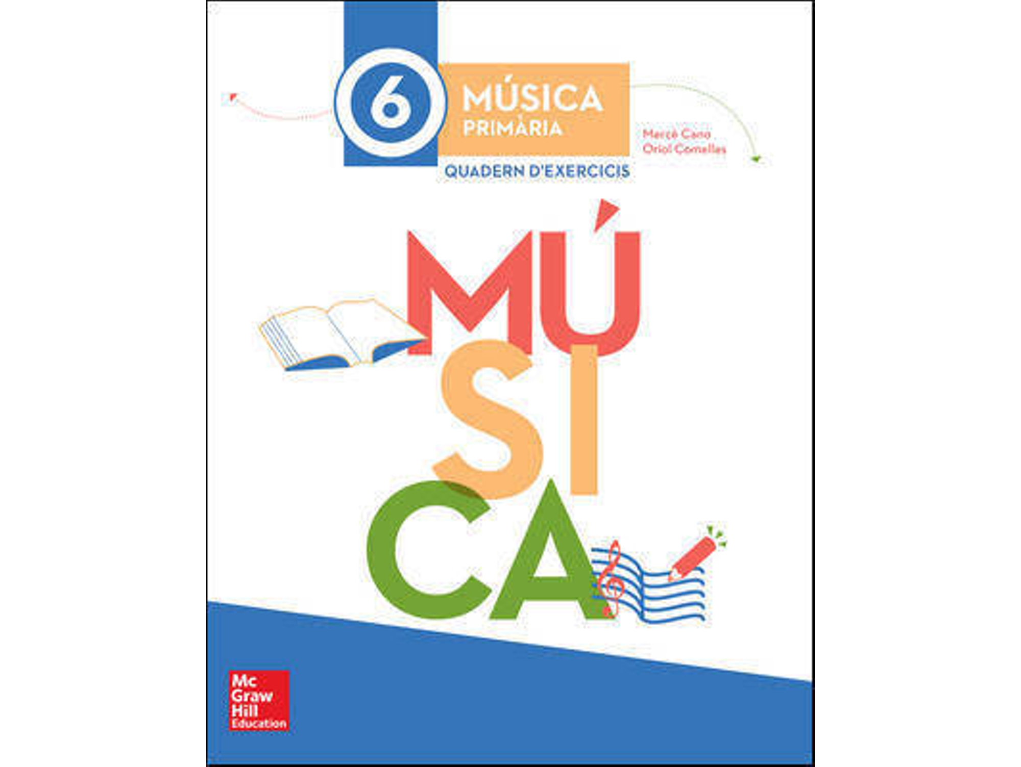 Libro Quadern Música 6E.Primaria de Merce Cano I Nogue (Catalán)
