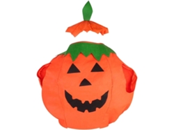 Calabaza de fantasía de lujo para Halloween, tamaño adulto, naranja YANYXR