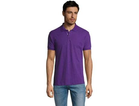 Polo de Hombre SOLS Prime Oscuro Morado (L)