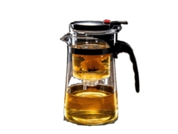 Hervidor de agua de vidrio de borosilicato de alta calidad, hervidor