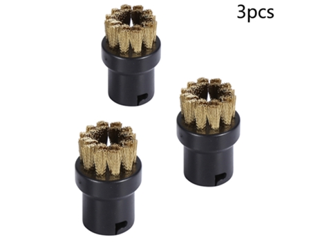3 piezas de cepillo de limpieza a vapor para aspiradora Karcher K1 Sc1 Sc2 Sc3 Sc4 Sc5 Sc7 2.863-061,0 reemplazo de herramienta de limpieza de barr...