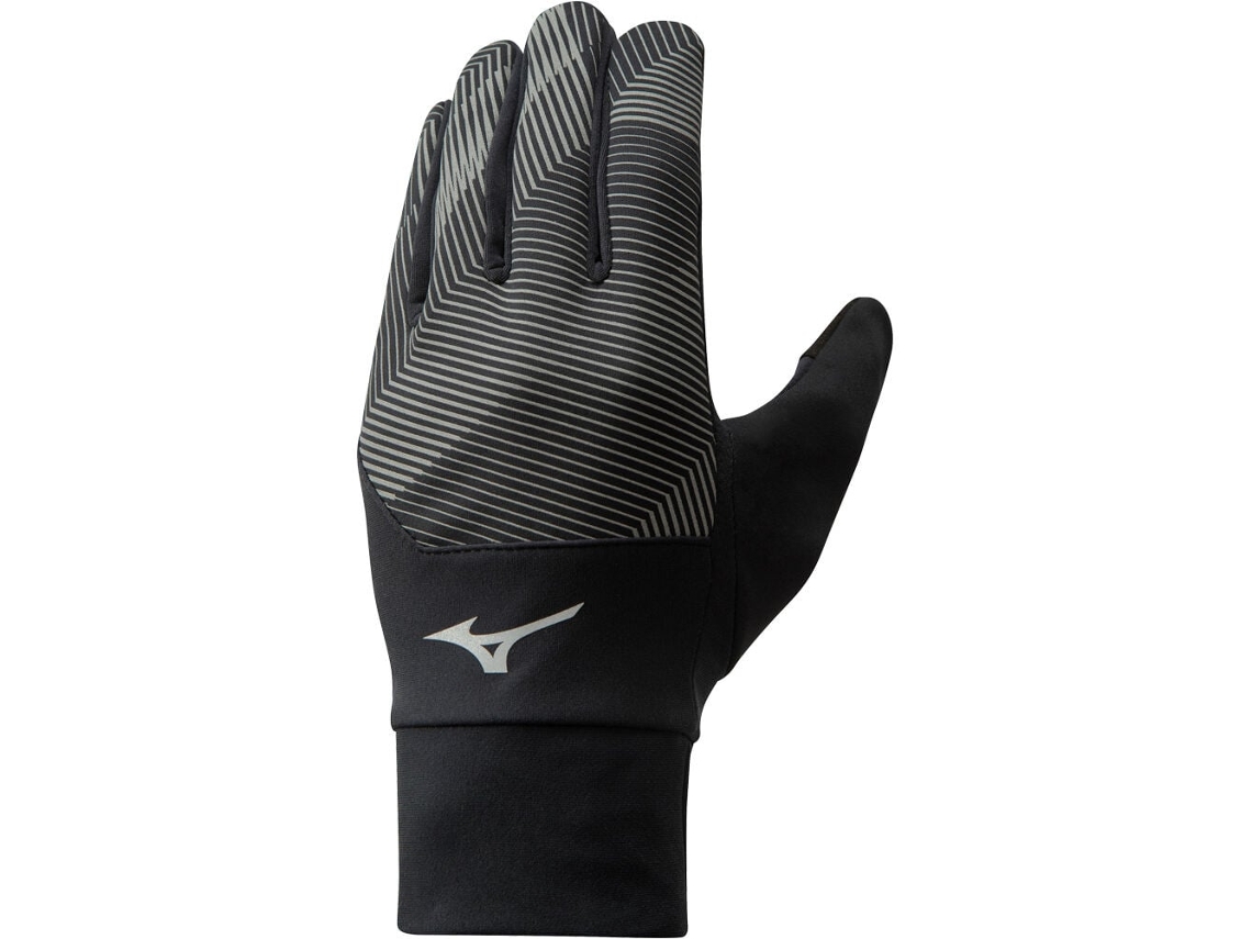 Accesorios para correr con guantes cortavientos Mizuno