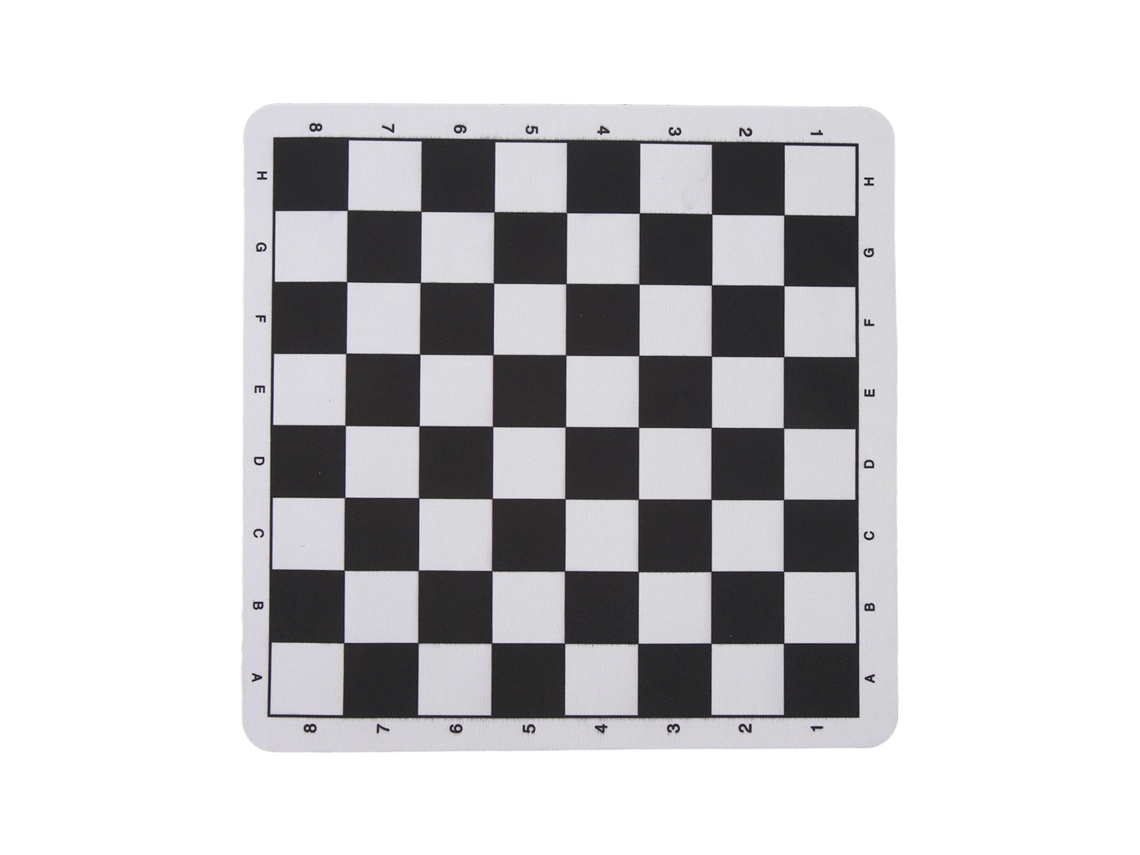 2026-tablero De Ajedrez De Cuero Pu 24x23.6cm Resistente Al Rasgado Lavable Alfombrilla De Ratón Portátil