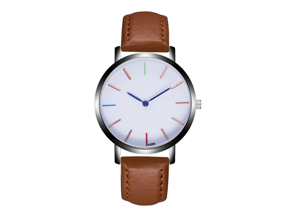 Reloj De Pulsera Unisex Con Esfera Redonda, Diamantes De Imitación, Silicona Y Movimiento De Cuarzo (rojo)