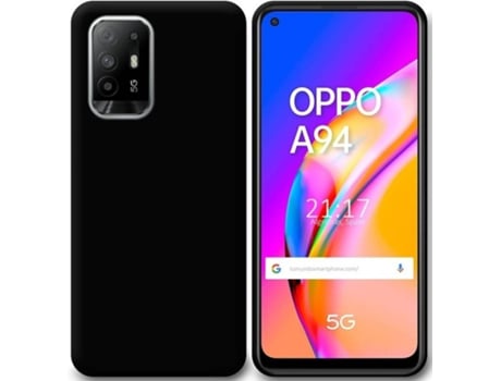 Carcasa para Oppo A94 5G TUMUNDOSMARTPHONE Silicona Negro