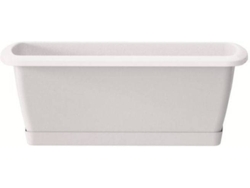Maceta PROSPERPLAST Respana Set (Blanco - 78.6 x 18.4 x 15 cm)