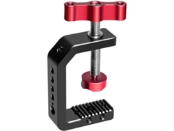 Soporte De Escritorio Multifuncional En Forma De C Para Fotografía Y Videografía Con Orificios Para Tornillos De 1/4" Y 3/8".