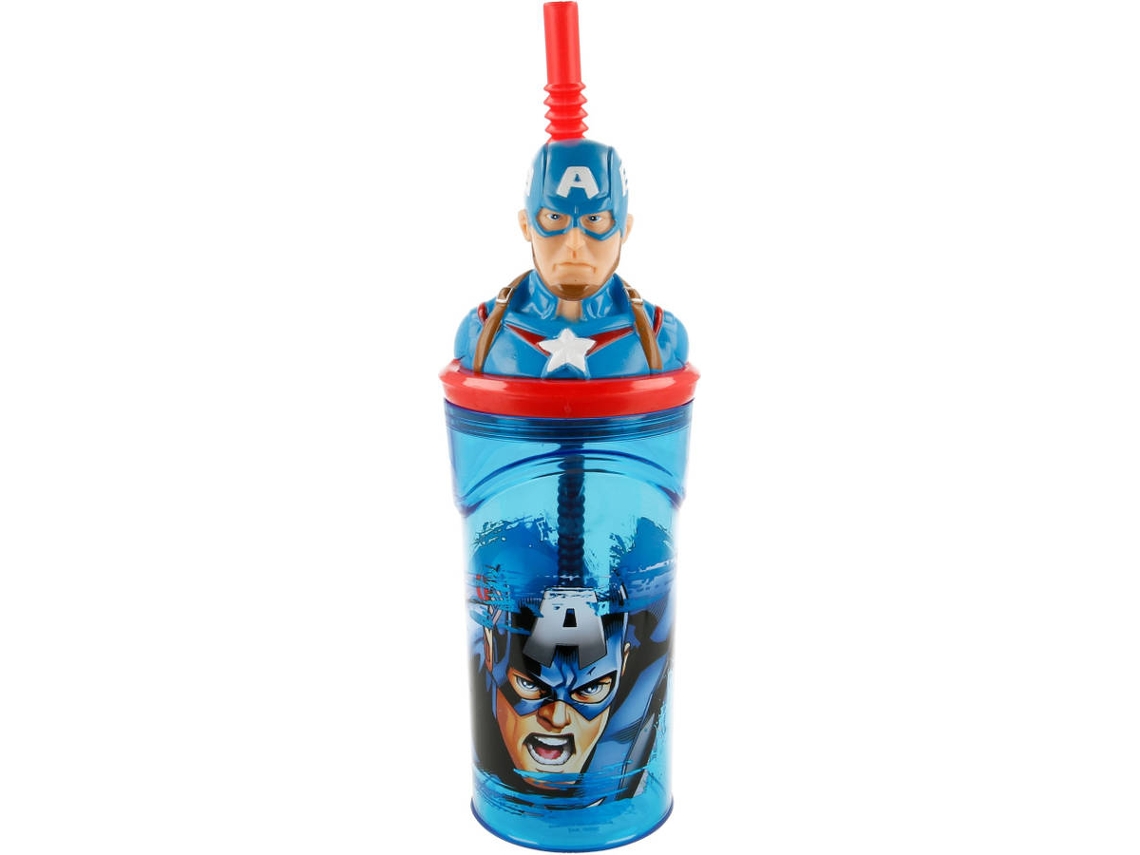 Vaso CAPITÁN AMÉRICA Azul (360 ​​ml)