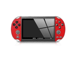 Consola de juegos portátil GOKOCO X7 de 4,3 pulgadas con joystick dual, Mini 10.000 y capacidad para 2.025 juegos.