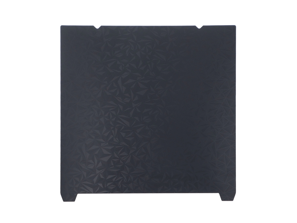 Placa de impresión 3D de acero flexible con resorte de 310 x 315 mm, texturizada, PEO suave para Ender 3