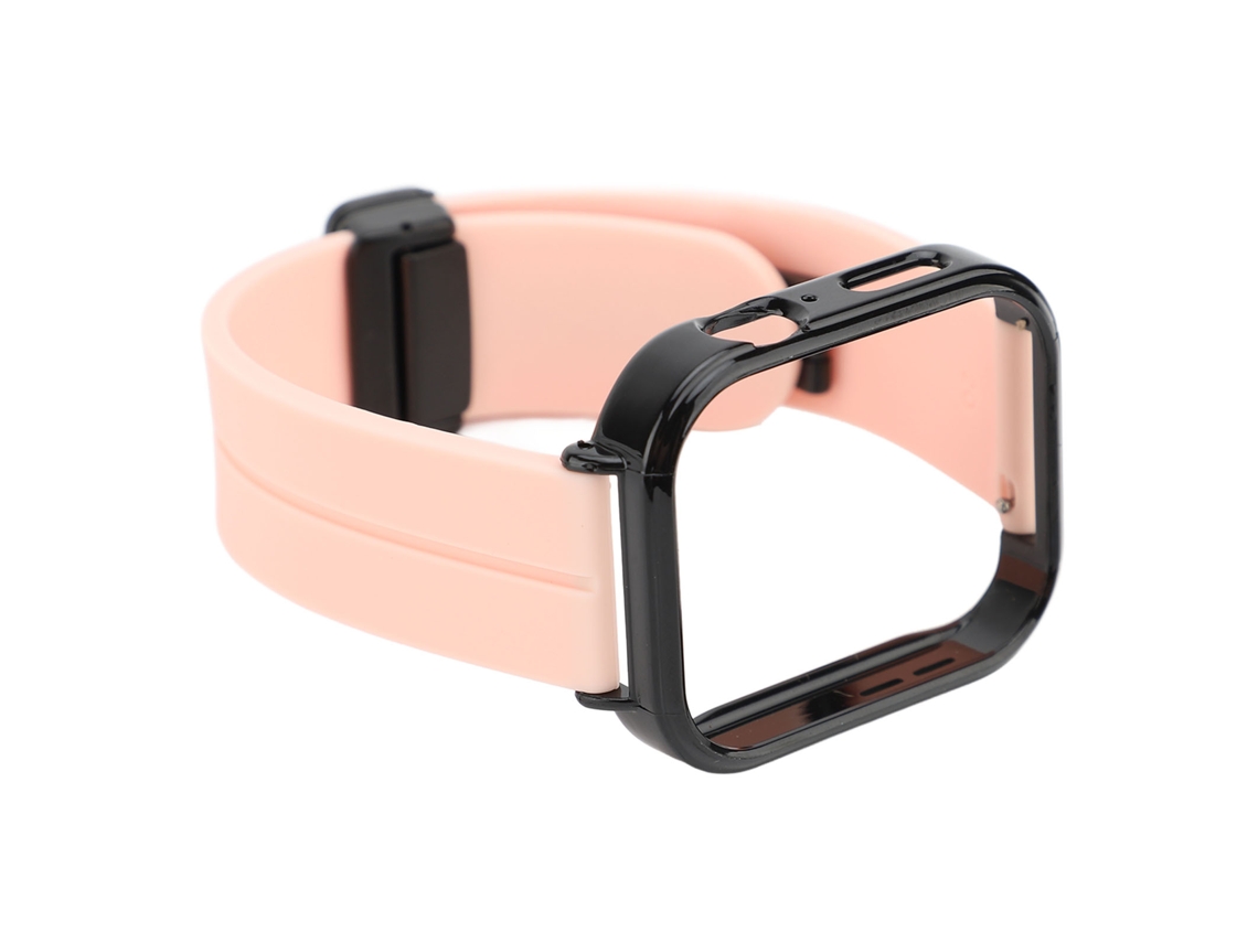 Pulsera De Silicona Con Protector Y Cierre Magnético Para Watch Fit 3