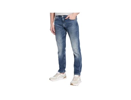 Pantalones de Vaquero de Hombre CALVIN KLEIN Essential Azul (34/32)