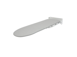 Tabla de planchar de pared, plegable, color gris.