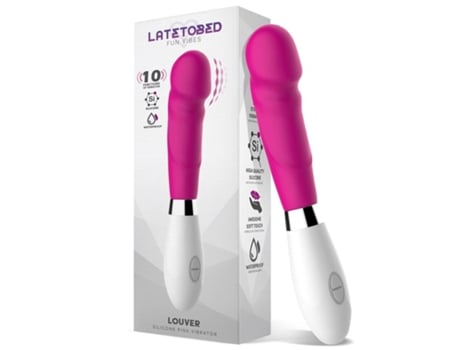Vibrador Silicona Rosa LATETOBED