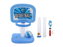 Rebe-canasta De Baloncesto Para Piscina Con Altura Ajustable, Juego Interactivo Con 2 Pelotas Y Bomba Para Niños, Interior Y Exterior