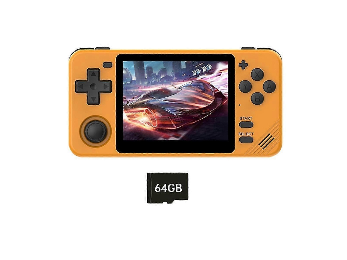 Consola De Juegos Portátil Rgb10x De 64 Gb Y Pantalla Ips De 3,5 Pulgadas De Código Abierto Para Simulador De Psp. Consola De Videojuegos A