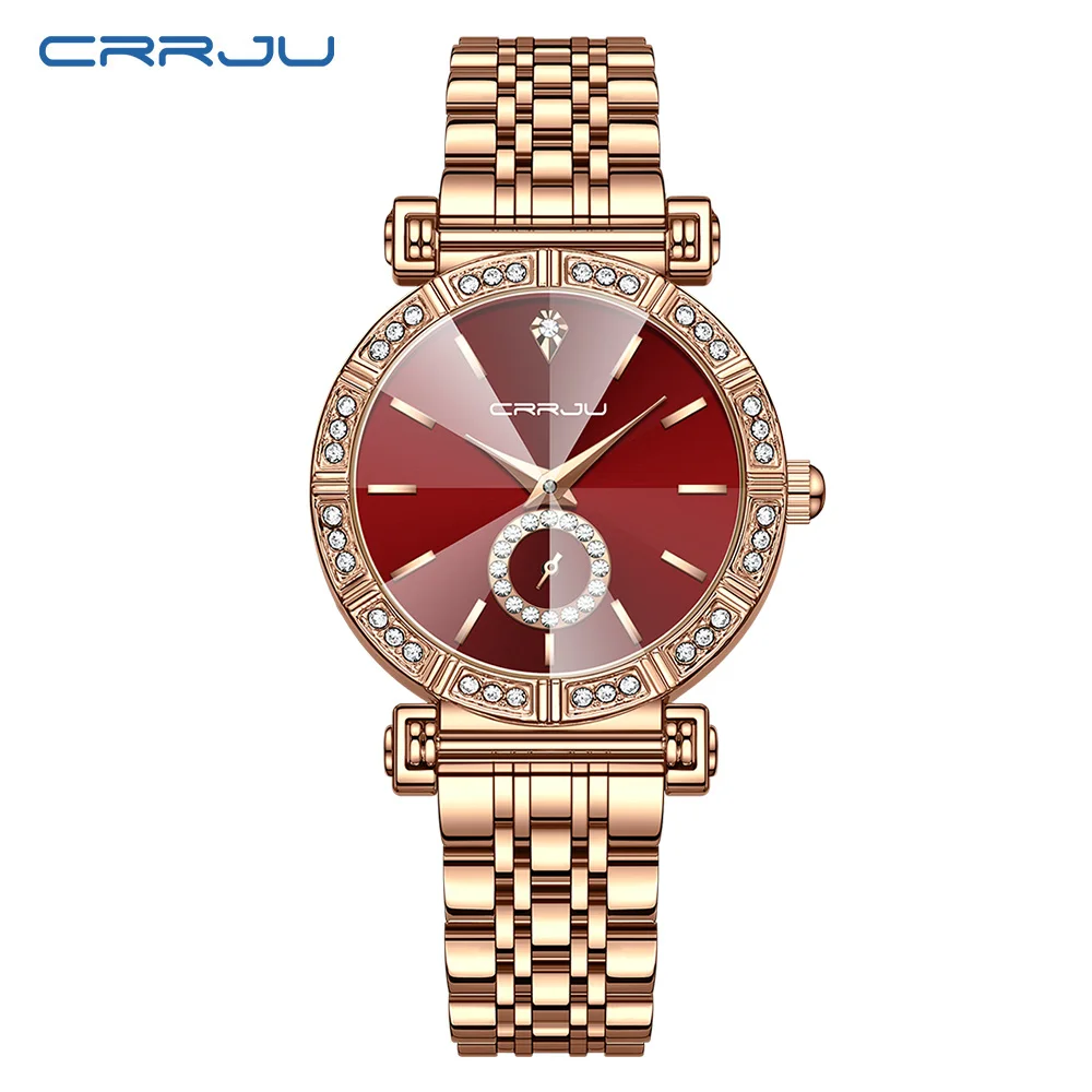 Elegante Reloj De Diamantes Para Mujer, Adecuado Tanto Para Uso Deportivo Como Para Uso Diario.