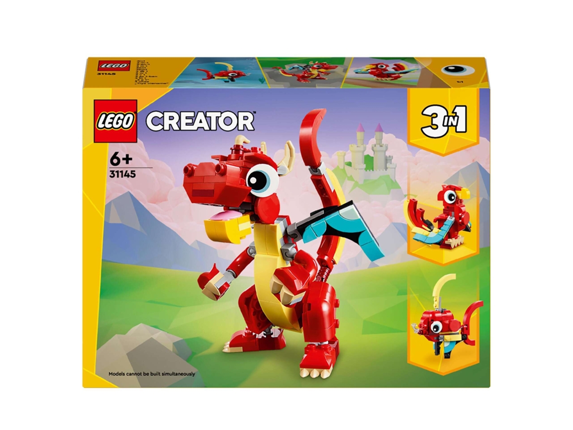 Dragão Vermelho - 31145 LEGO-CREATOR 