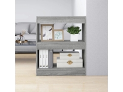 Estantería/Divisoria Aparador 60X30X72 Cm Color Sonoma Gris