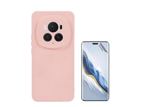 Protector de Pantalla Protectora Frente Proteção para Honor Honor Magic6 Pro GIFT4ME Rosa