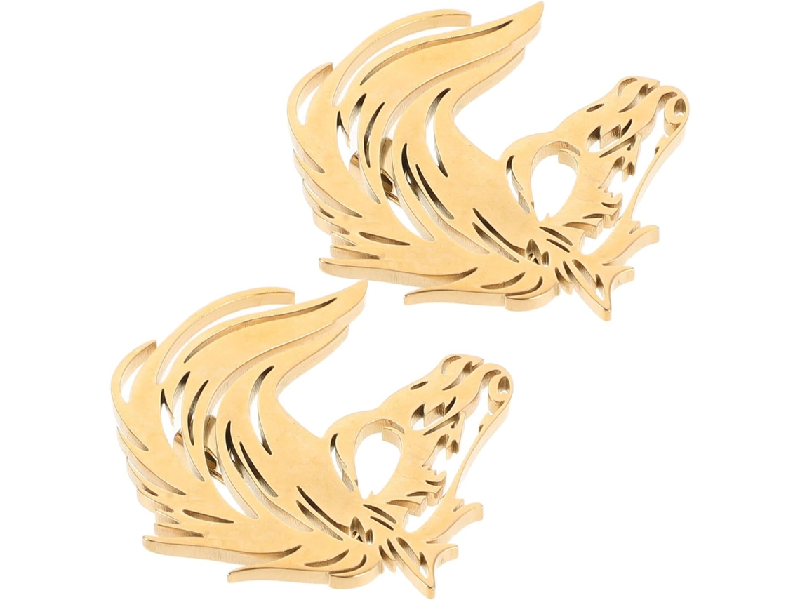 Pin Elegante De Acero Inoxidable Ciieeo Con Diseño Calado, Ligero, Caballo Del Año 2026, Brillante.