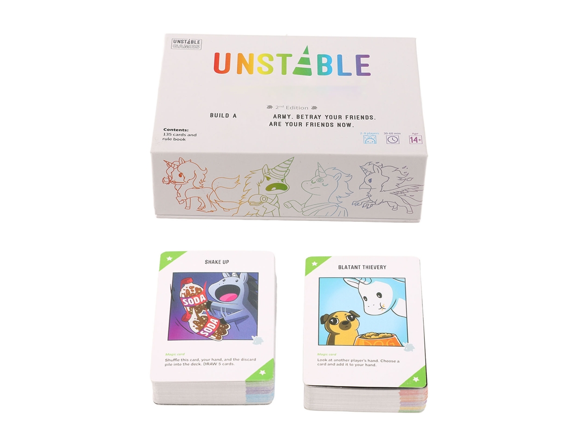 Dan26-baraja De Cartas De Inglés Para Fiestas Portátil Juego Interactivo Divertido Regalo Para Navidad